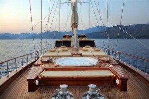yacht in Turkey